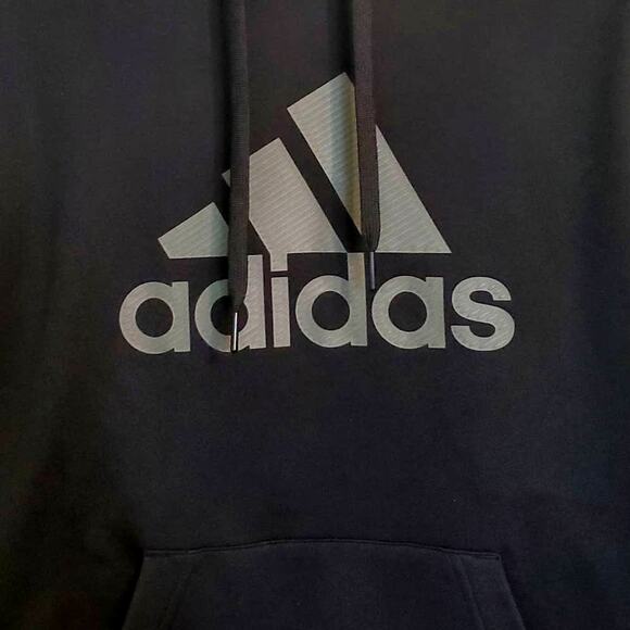 Adidas Men's S Pullover Hoodie Black Aeroready Game & Go Gorpcore Sweatshirt - Picture 5 of 10